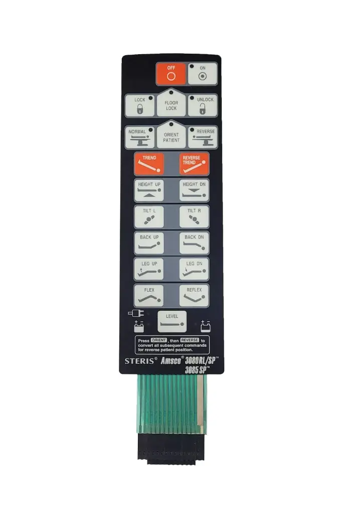 3080 / 3085 Membrane Switch Overlay