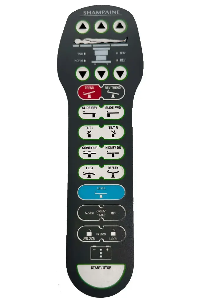[H6268-03] 5100 Hand Control Graphic Overlay Shampaine