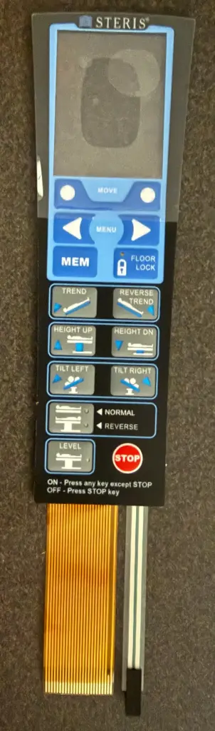 [H6268-093BM] 5085 Membrane Switch Overlay