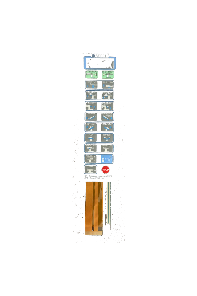 [H6268-093A] 4085 Membrane Switch Overlay