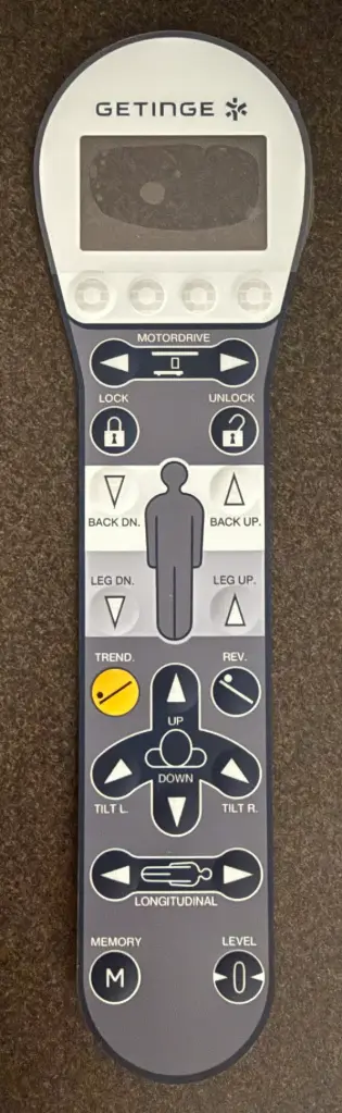 7200 Meera Hand Control Overlay Maquet