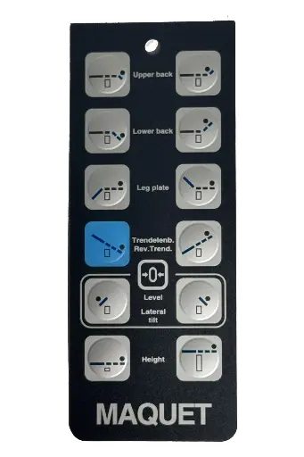 [H6268-02] 1130.02 Hand Control Overlay Maquet