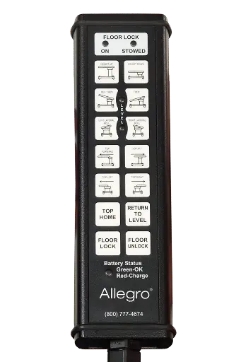 [6807-3-VW] Mizuho OSI Allegro 6807-3 Hand Control Used